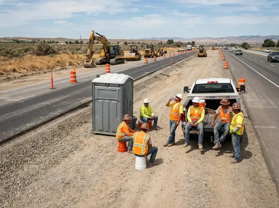highway-road-construction-crew-007 — frequently asked questions, Porta Potty and Restroom Rentals in Harlem, FL